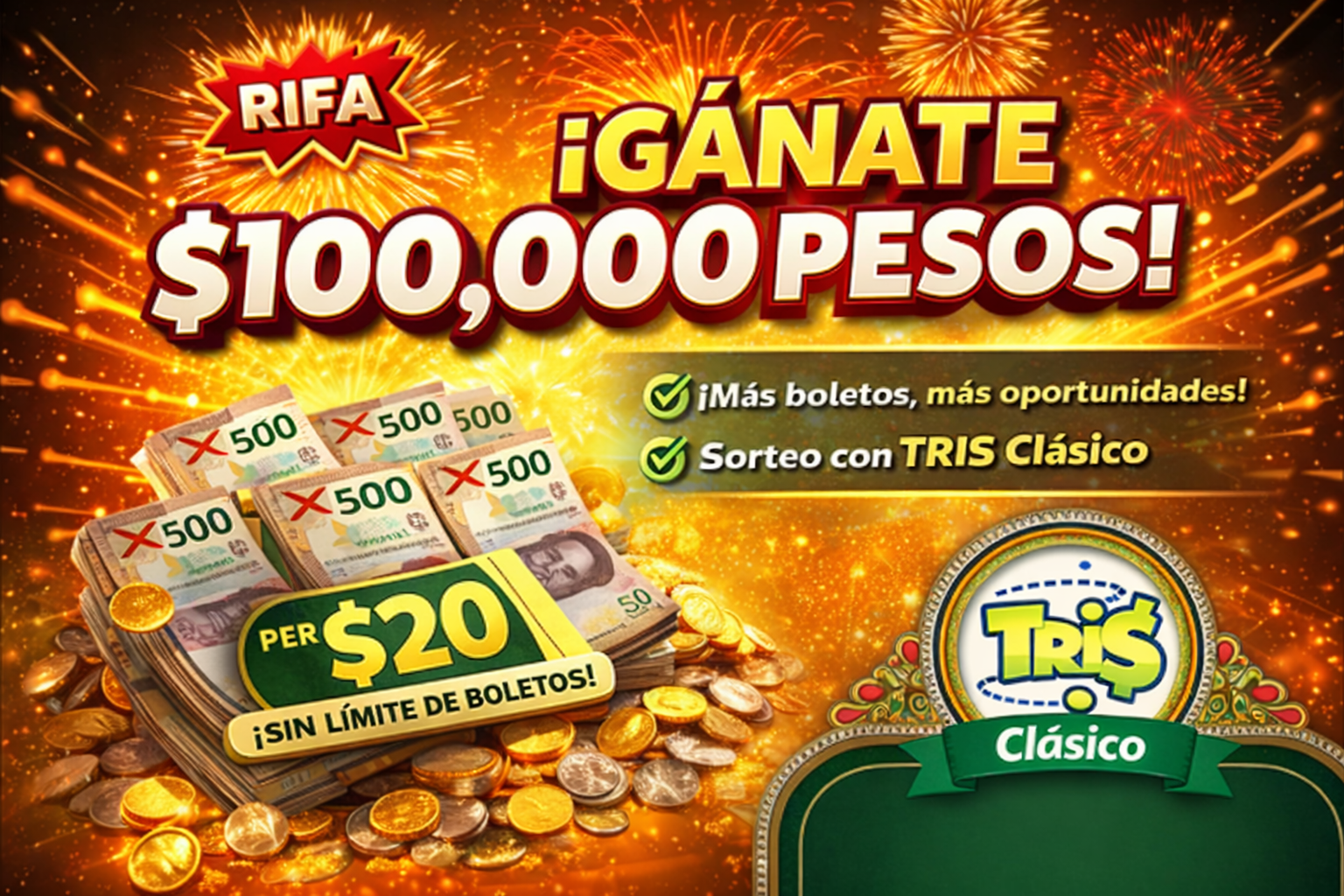 Rifa 100k - foto 1